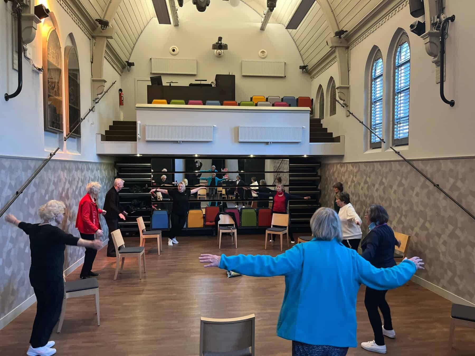 Blijf Fit 55+ - in de theaterzaal van het Brinkhuis 